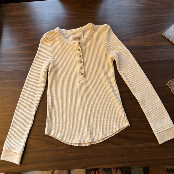 Faherty Legend Apres Waffle Henley - Picture 6 of 8